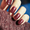 24Pcs Elegant Wine Red Christmas New Year Fake Nails Press on Nail Artificial Nail Tips with Glue Sticker Faux Ongles Unhas Gift