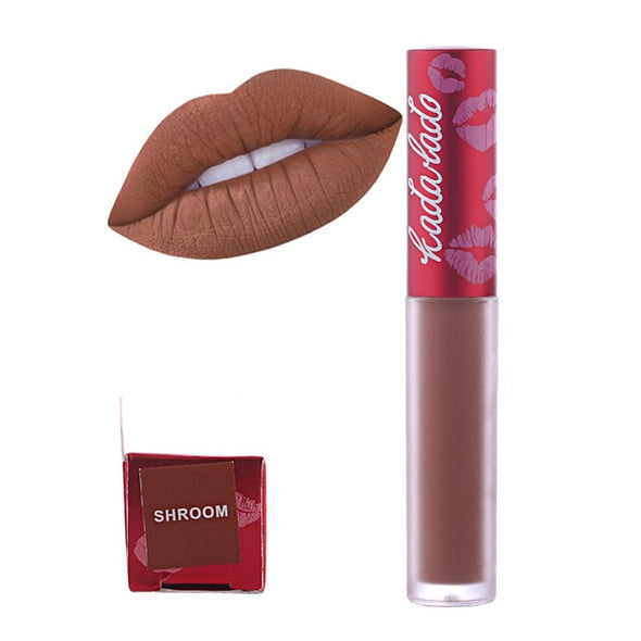 KADALADO Brand Make Up Waterproof Nude Lipstick Long Lasting Liquid Matte Lipstick Kit Lip Gloss Cosmetics Lipgloss Lip Makeup