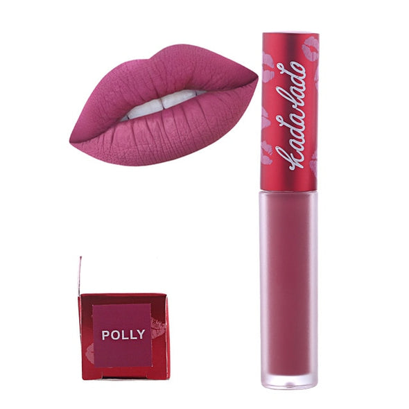 KADALADO Brand Make Up Waterproof Nude Lipstick Long Lasting Liquid Matte Lipstick Kit Lip Gloss Cosmetics Lipgloss Lip Makeup