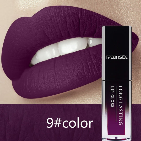 24 Color Liquid Lipstick Waterproof Makeup Long Lasting Mate Make Up Nude Lip Gloss Red Purple Blue Black Ultra Matte Lipstick