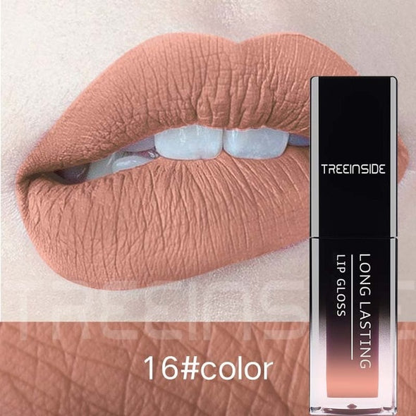 24 Color Liquid Lipstick Waterproof Makeup Long Lasting Mate Make Up Nude Lip Gloss Red Purple Blue Black Ultra Matte Lipstick