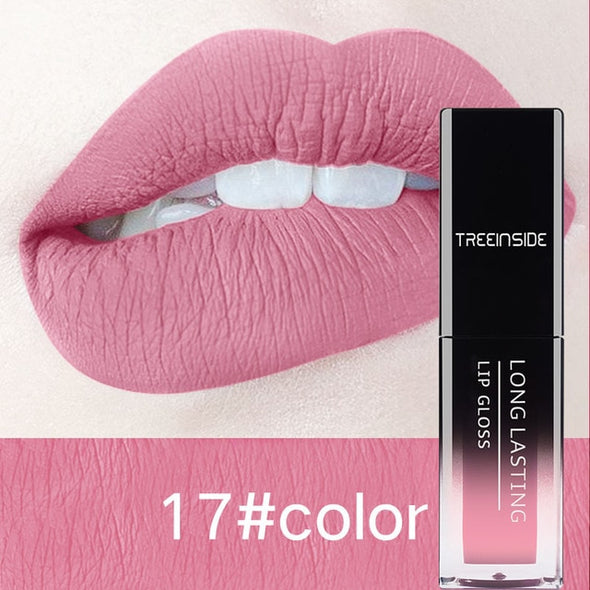 24 Color Liquid Lipstick Waterproof Makeup Long Lasting Mate Make Up Nude Lip Gloss Red Purple Blue Black Ultra Matte Lipstick
