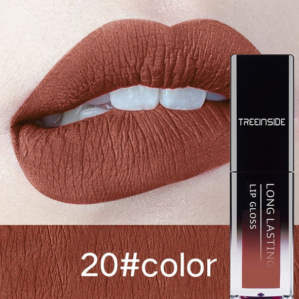 24 Color Liquid Lipstick Waterproof Makeup Long Lasting Mate Make Up Nude Lip Gloss Red Purple Blue Black Ultra Matte Lipstick