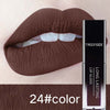 24 Color Liquid Lipstick Waterproof Makeup Long Lasting Mate Make Up Nude Lip Gloss Red Purple Blue Black Ultra Matte Lipstick