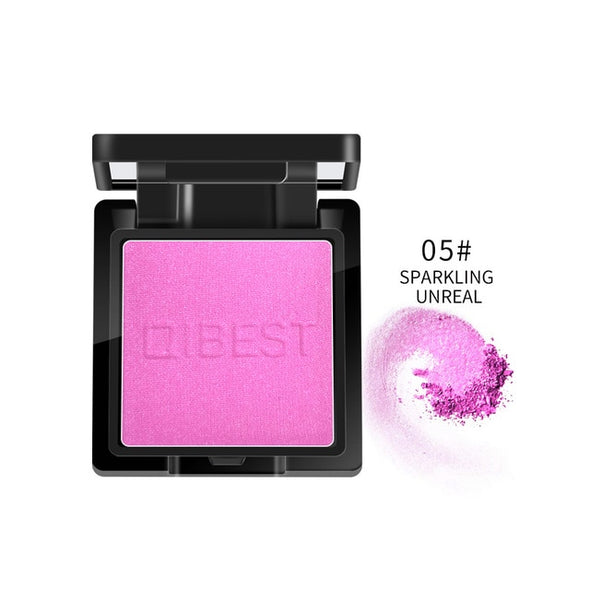 QIBEST 8 Colors Matte Blusher Monochrome Blush Palette Lasting Color Ruddy Blush Powder Ruddy Blush Powder TSLM2