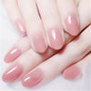24Pcs Elegant Wine Red Christmas New Year Fake Nails Press on Nail Artificial Nail Tips with Glue Sticker Faux Ongles Unhas Gift