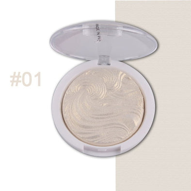 MISS ROSE Highlighter bronzer 12 Colors Brighten Powder For Face make up Easy to Wear Cosmetics Concealer Maquiagem iluminador