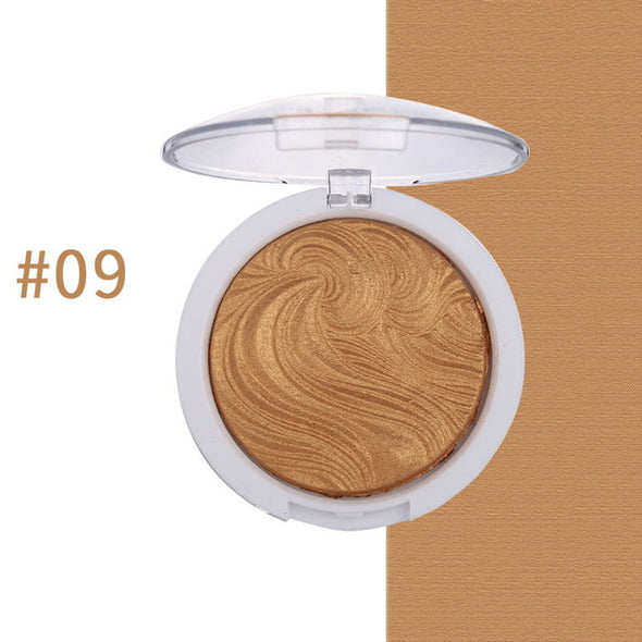 MISS ROSE Highlighter bronzer 12 Colors Brighten Powder For Face make up Easy to Wear Cosmetics Concealer Maquiagem iluminador