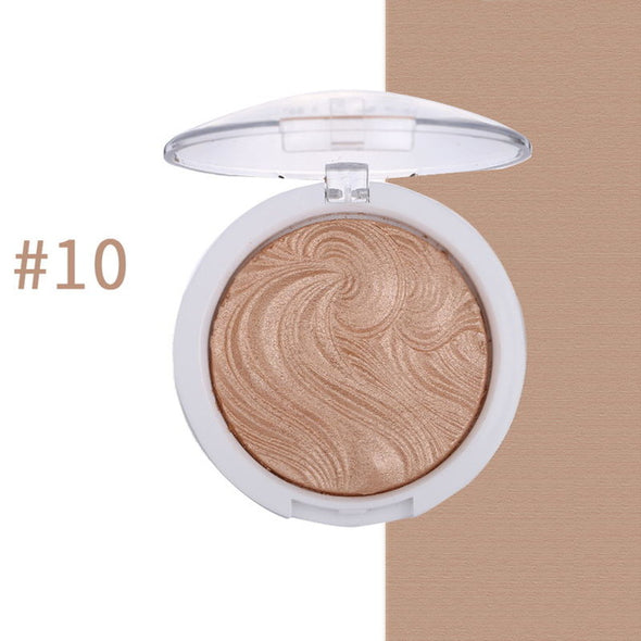 MISS ROSE Highlighter bronzer 12 Colors Brighten Powder For Face make up Easy to Wear Cosmetics Concealer Maquiagem iluminador