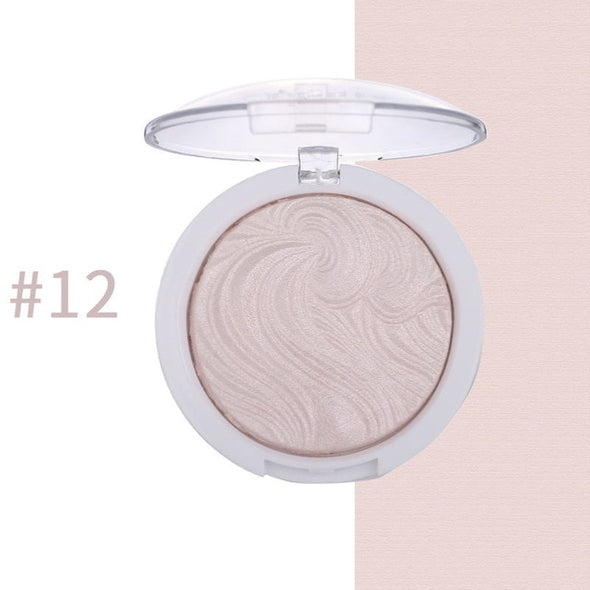 MISS ROSE Highlighter bronzer 12 Colors Brighten Powder For Face make up Easy to Wear Cosmetics Concealer Maquiagem iluminador