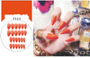 Stiletto fake Nails with glue Long size Pointed Solid color Diy Nail Art 32 Styles press on nails Tips Accessory 24 PCS
