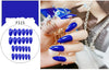 Stiletto fake Nails with glue Long size Pointed Solid color Diy Nail Art 32 Styles press on nails Tips Accessory 24 PCS