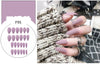 Stiletto fake Nails with glue Long size Pointed Solid color Diy Nail Art 32 Styles press on nails Tips Accessory 24 PCS