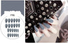 Stiletto fake Nails with glue Long size Pointed Solid color Diy Nail Art 32 Styles press on nails Tips Accessory 24 PCS