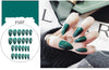 Stiletto fake Nails with glue Long size Pointed Solid color Diy Nail Art 32 Styles press on nails Tips Accessory 24 PCS