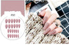 Stiletto fake Nails with glue Long size Pointed Solid color Diy Nail Art 32 Styles press on nails Tips Accessory 24 PCS