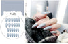 Stiletto fake Nails with glue Long size Pointed Solid color Diy Nail Art 32 Styles press on nails Tips Accessory 24 PCS