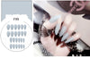 Stiletto fake Nails with glue Long size Pointed Solid color Diy Nail Art 32 Styles press on nails Tips Accessory 24 PCS