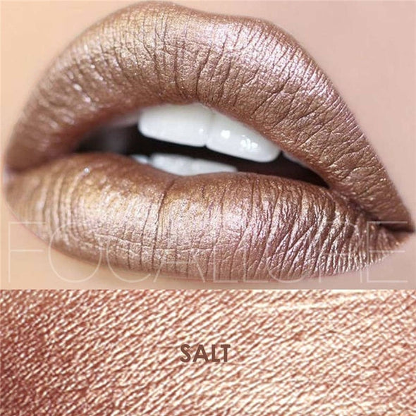 FOCALLURE Matte Lipgloss Sexy Liquid Lip Gloss Matte Long Lasting Waterproof Cosmetic Beauty Keep 24 Hours Makeup lips