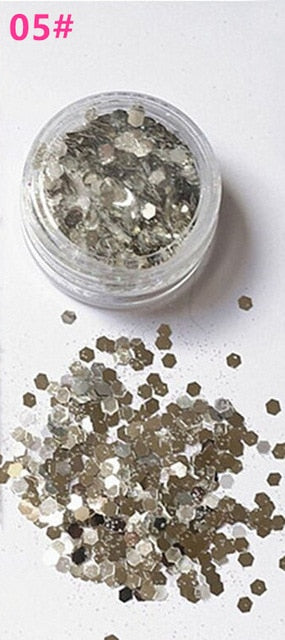 Hybrid Sequin Glitter Pots