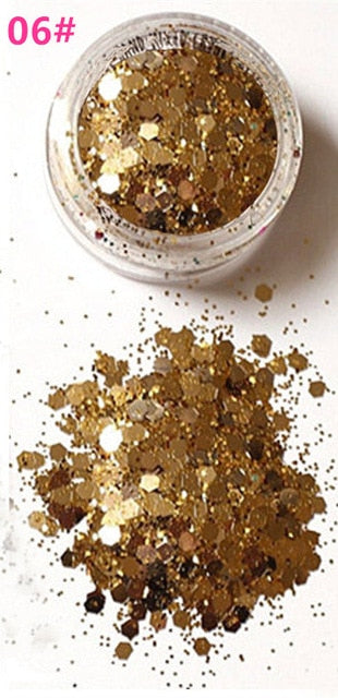 Hybrid Sequin Glitter Pots