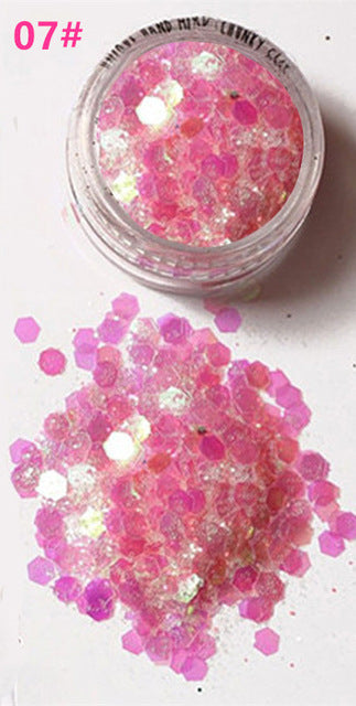 Hybrid Sequin Glitter Pots