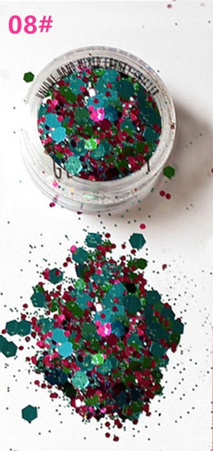 Hybrid Sequin Glitter Pots