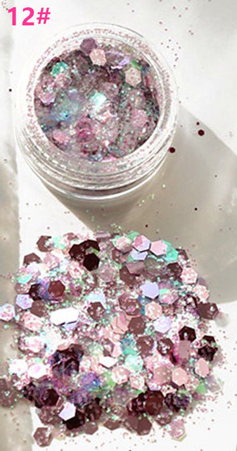 Hybrid Sequin Glitter Pots