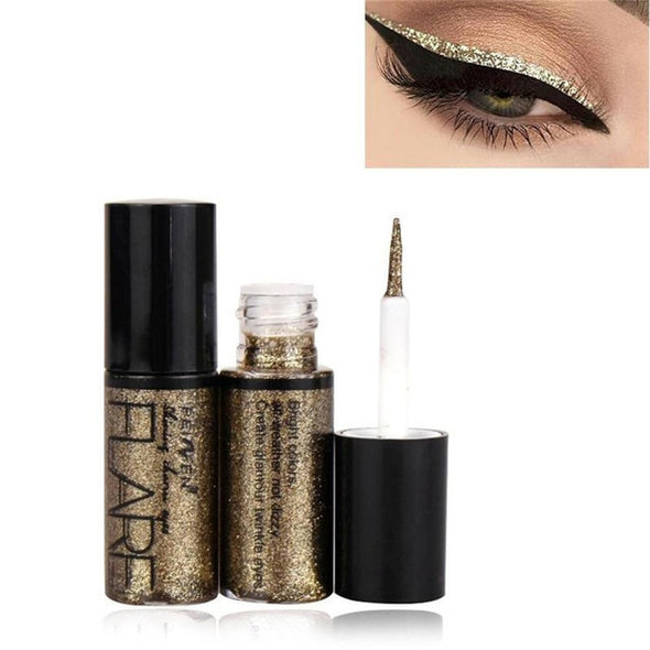 Professional Makeup Silver Rose Gold Color Liquid Glitter Eyeliner New Shiny Eye Liners for Women Eye Pigment Korean Cosmetics
