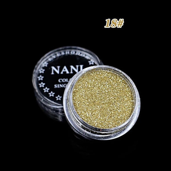24 Colors Cosmetics Eyes Lip Face Makeup Glitter Shimmer Powder Monochrome Eyes Baby Bride Pearl Powder Glitters Shining Make up