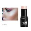 Manooby 4 Colors Highlighter Bronzer Stick Makeup Face 3D Contour Cosmetics Shimmer Brighten Skin Highlighting Make Up
