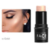 Manooby 4 Colors Highlighter Bronzer Stick Makeup Face 3D Contour Cosmetics Shimmer Brighten Skin Highlighting Make Up
