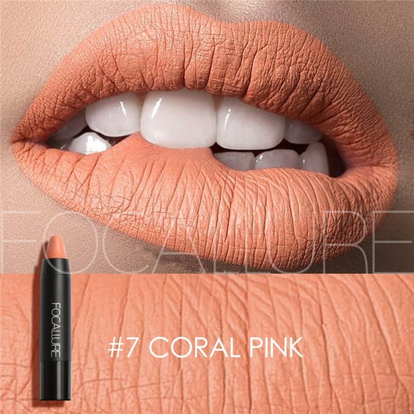 OCALLURE 19 Colors Matte Lipsticks Waterproof Matte Lipstick Lip Sticks Cosmetic Easy to Wear Lipstick Matte Batom Makeup lips