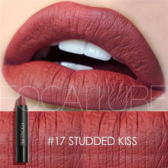 OCALLURE 19 Colors Matte Lipsticks Waterproof Matte Lipstick Lip Sticks Cosmetic Easy to Wear Lipstick Matte Batom Makeup lips