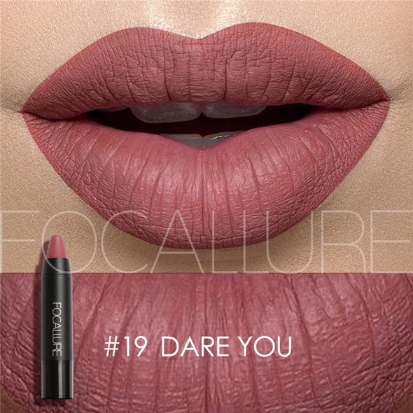 OCALLURE 19 Colors Matte Lipsticks Waterproof Matte Lipstick Lip Sticks Cosmetic Easy to Wear Lipstick Matte Batom Makeup lips