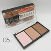 3 Colors Nose Shimmer Matter Blush Bronzer Face Contour Mineralize Blush Makeup Powder Makeup Highlight