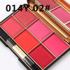 Professional Makeup Blusher Long Lasting 6 Color Minerals Powder Retro Face Base Blush Bronzers Contouring Make Up Palette