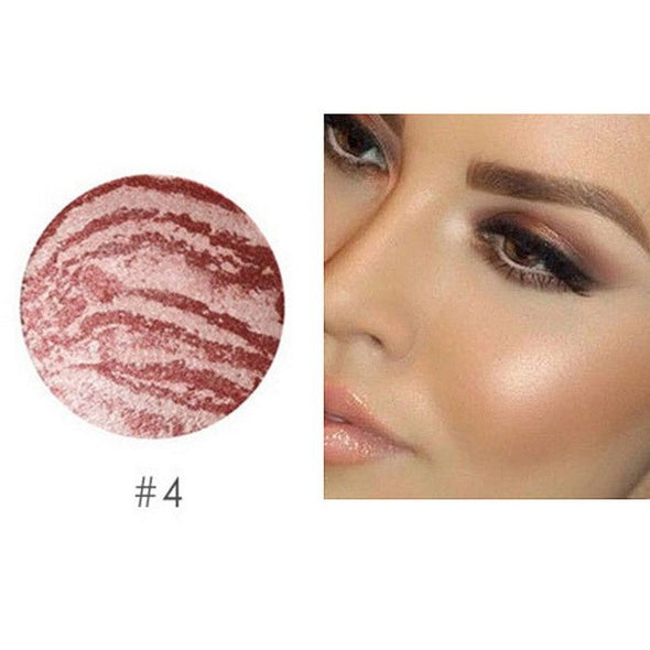 FOCALLURE Makeup Baked Blush 6 Colors Professional Cheek Bronzer Blushe High Quality Make Up Beauty New Fashion Cosmetic